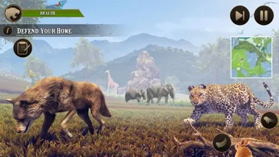 Wild Leopard Family Life Sim Ekran Görüntüleri
