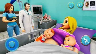 Pregnant Mother Twin Baby Care應用截圖