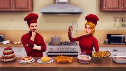 Cooking Story Restaurant Games 스크린샷