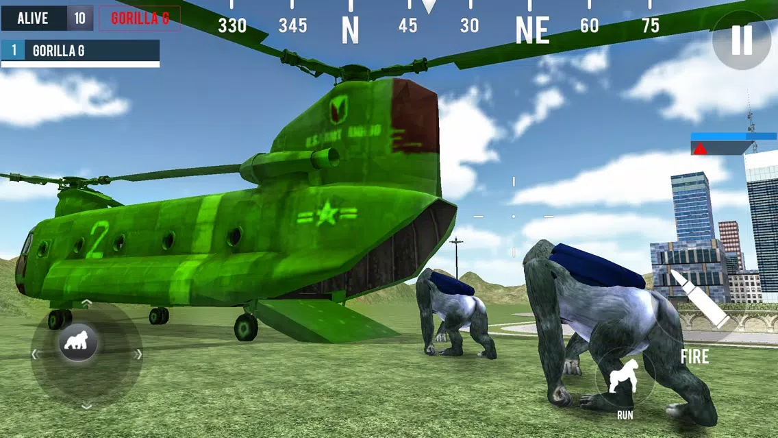 Скриншоты Gorilla Animal 3d Shooter Hero