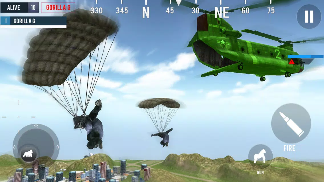 Скриншоты Gorilla Animal 3d Shooter Hero