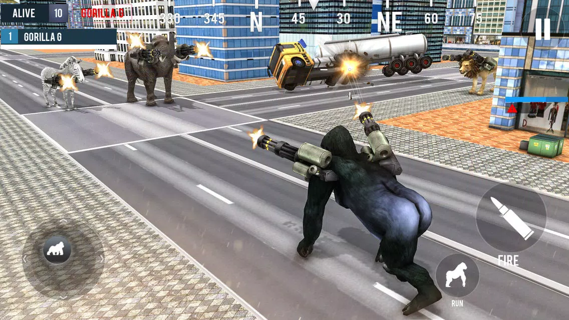 Скриншоты Gorilla Animal 3d Shooter Hero
