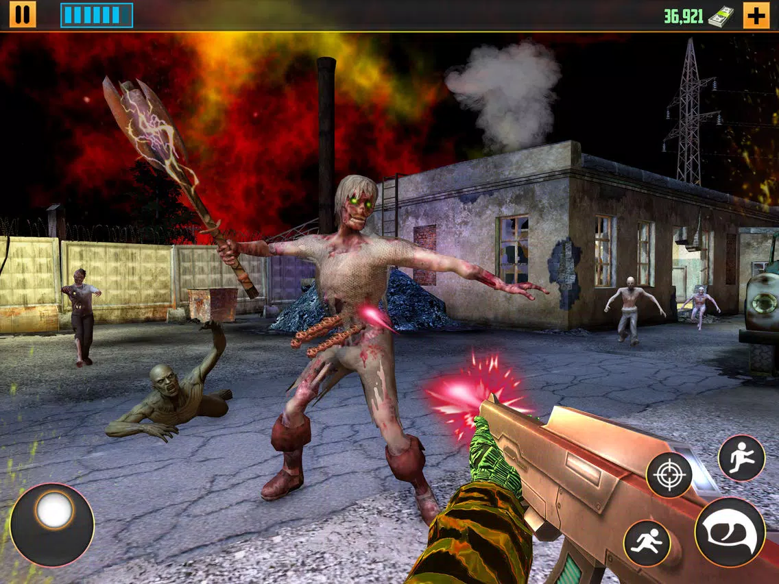 Tangkapan skrin Zombie Shooting Games 3d 2021 iPad 