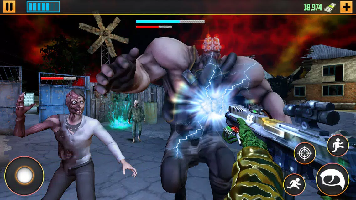 Tangkapan skrin Zombie Shooting Games 3d 2021