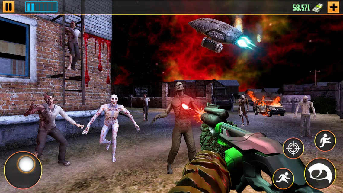 Tangkapan skrin Zombie Shooting Games 3d 2021