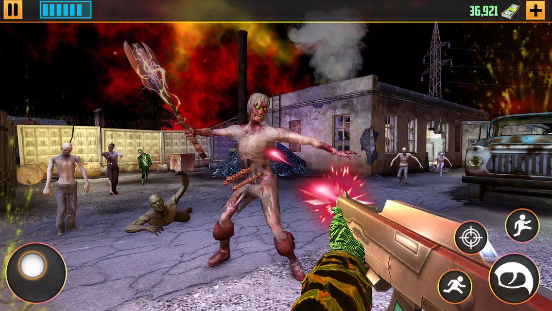 Tangkapan skrin Zombie Shooting Games 3d 2021