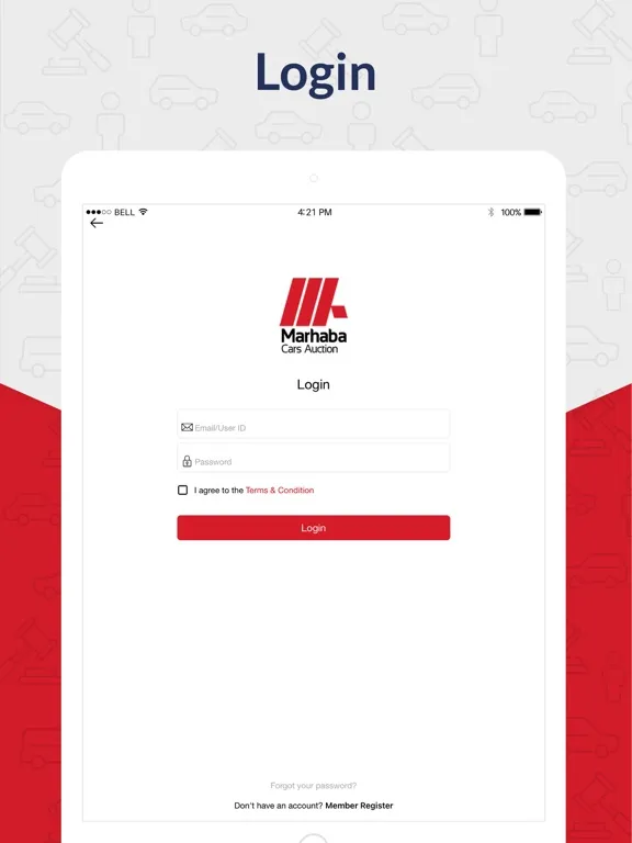 Marhaba Auction iPad 应用截图