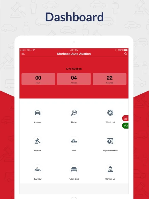 Marhaba Auction iPad 应用截图