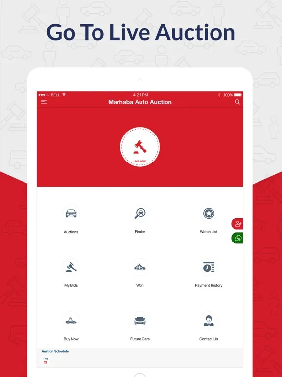 Marhaba Auction iPad 应用截图