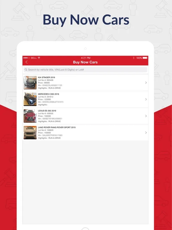 Marhaba Auction iPad 应用截图