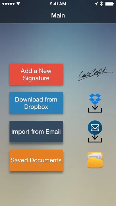 صور Sign-Here: Sign PDFs on your iOS device