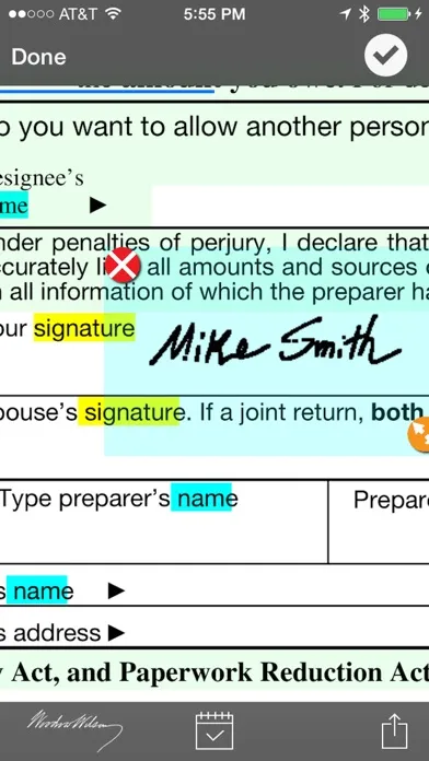 صور Sign-Here: Sign PDFs on your iOS device