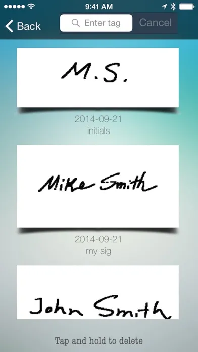 صور Sign-Here: Sign PDFs on your iOS device