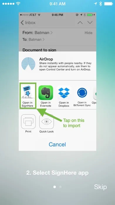 صور Sign-Here: Sign PDFs on your iOS device