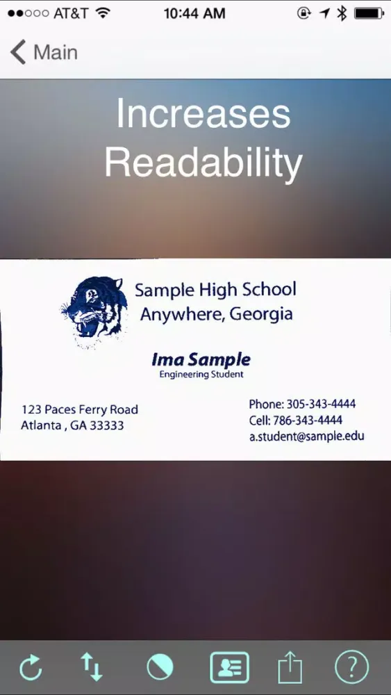 Zrzuty ekranu CaptureBoardPro: Scan Whiteboard, Business cards, receipts and more.