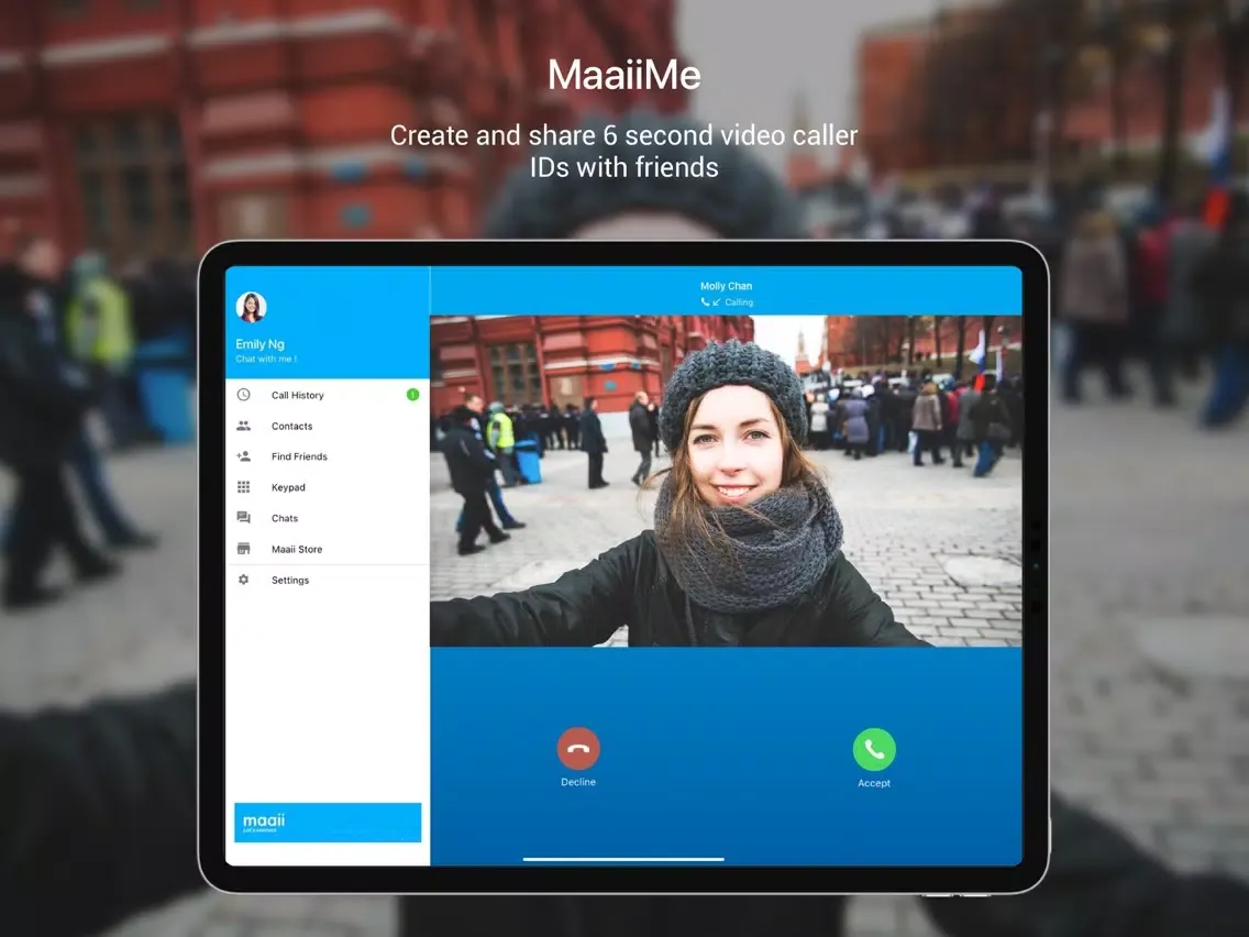 Maaii: Calls & Messages iPad  Screenshots