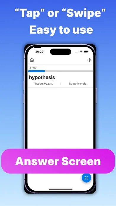 NGSL English Flash Card Screenshots