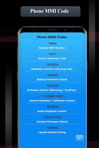 Sim Phone details: Device Info Screenshots