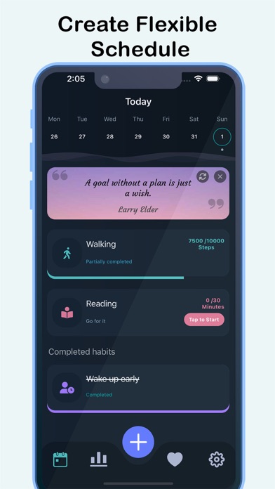 Habit360: Habit Tracker & Mood Screenshots