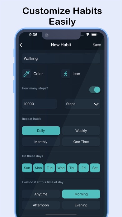 Habit360: Habit Tracker & Mood Screenshots