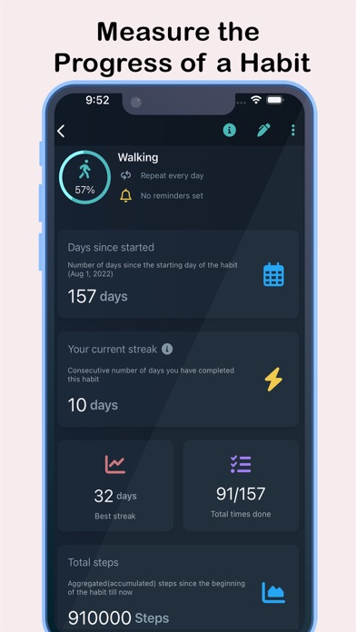 Habit360: Habit Tracker & Mood Screenshots