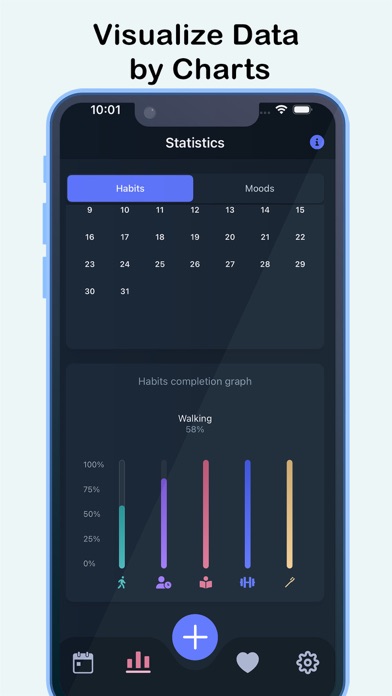 Habit360: Habit Tracker & Mood Screenshots