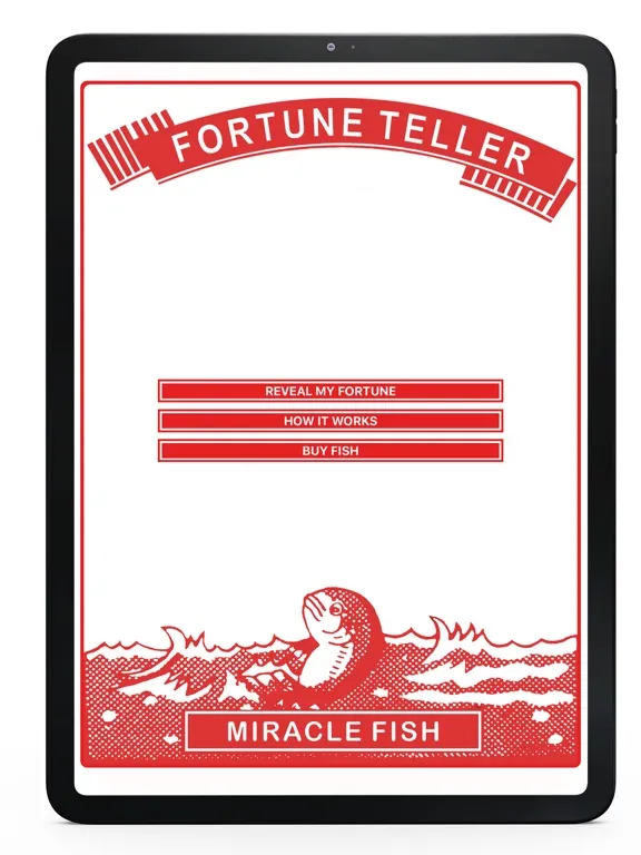 Capturas de pantalla de Fortune Teller Miracle Fish iPad 
