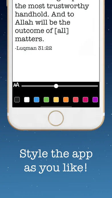 Daily Quran Quotes Screenshots