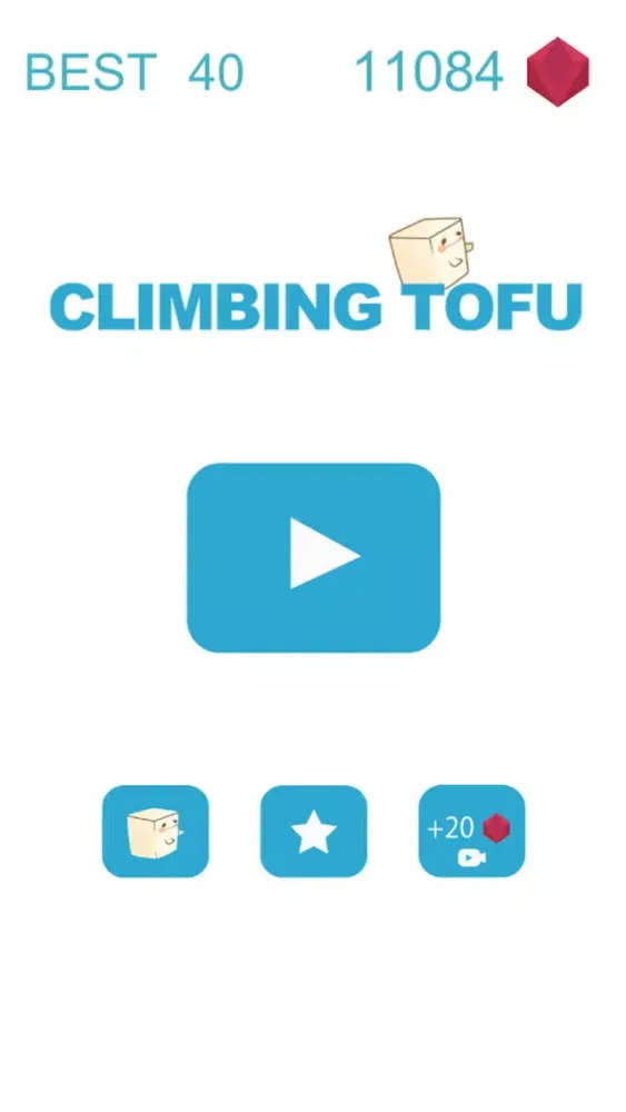Climbing Tofu - free jump action - Screenshots