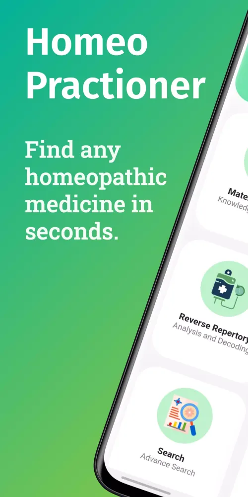 Homeo Practitioner سکرین شاٹس