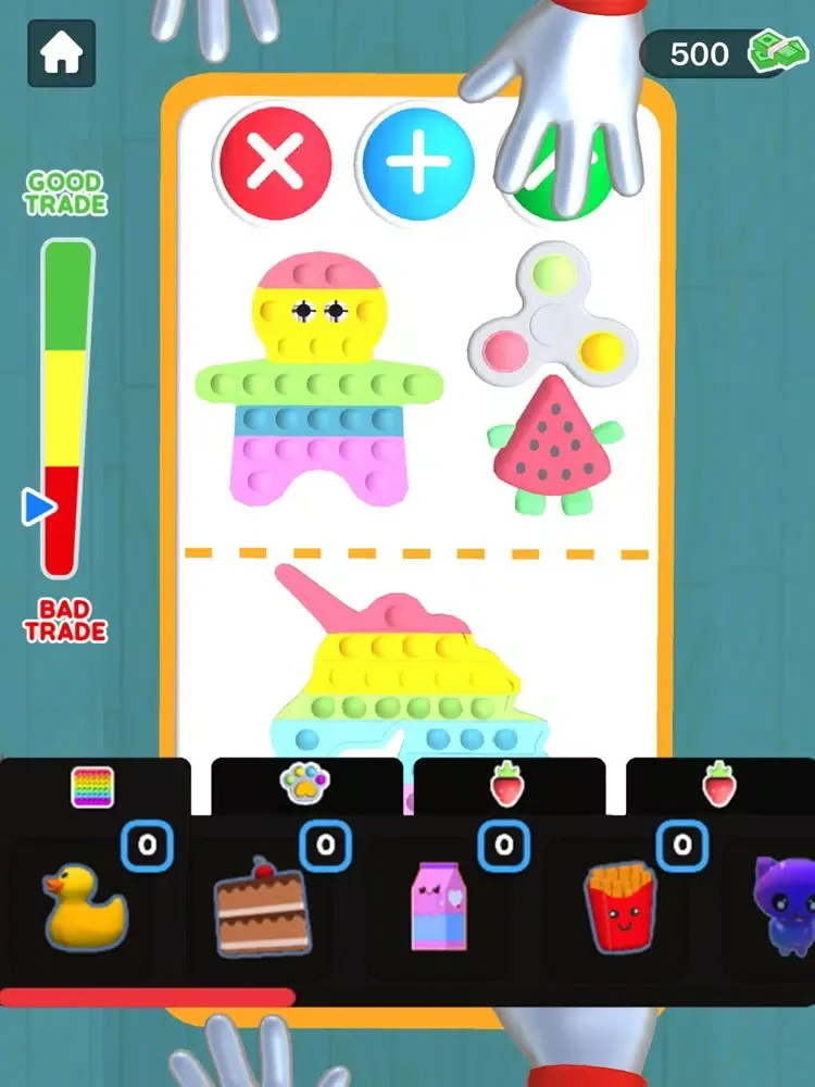 Capturas de pantalla de Fidget Trading: Fidget Games iPad 
