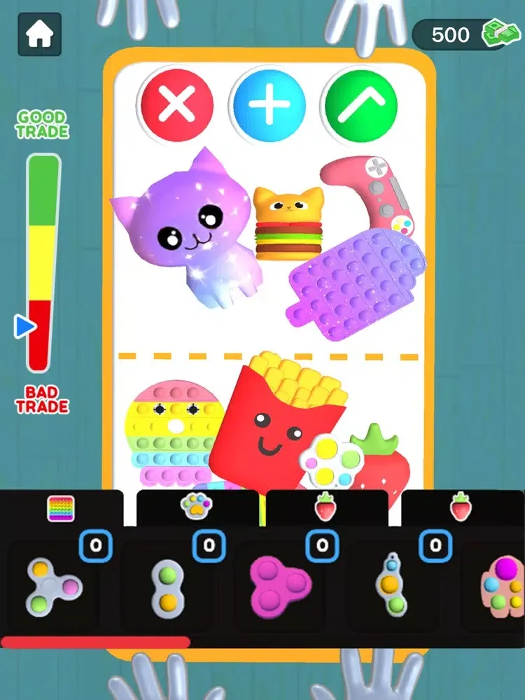 Capturas de pantalla de Fidget Trading: Fidget Games iPad 