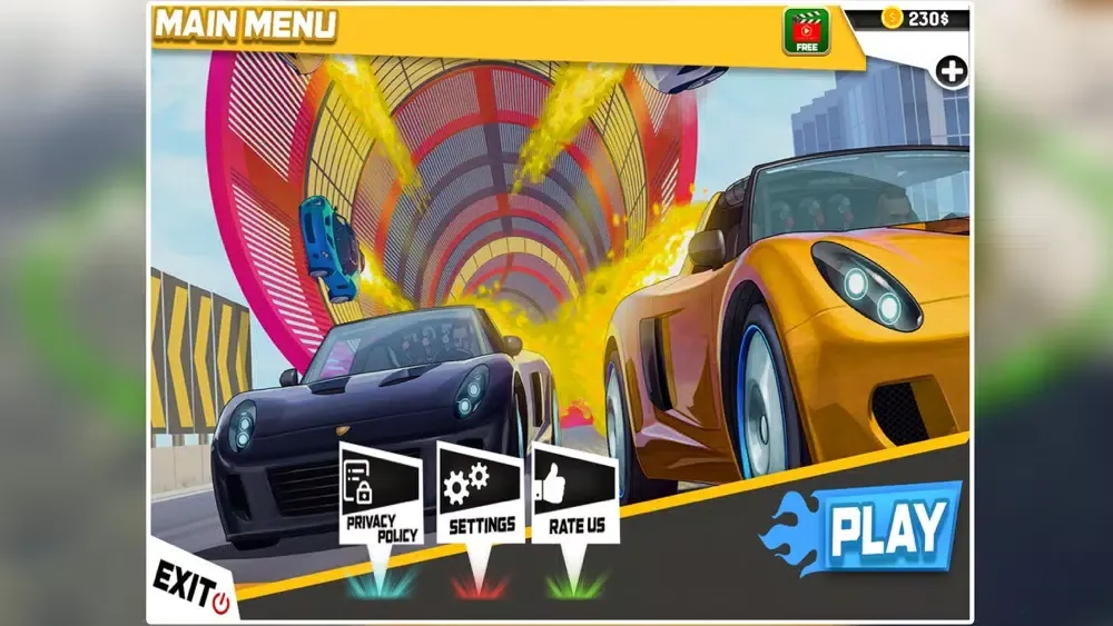 Zrzuty ekranu Mega Car Stunts Games 2021 ATV