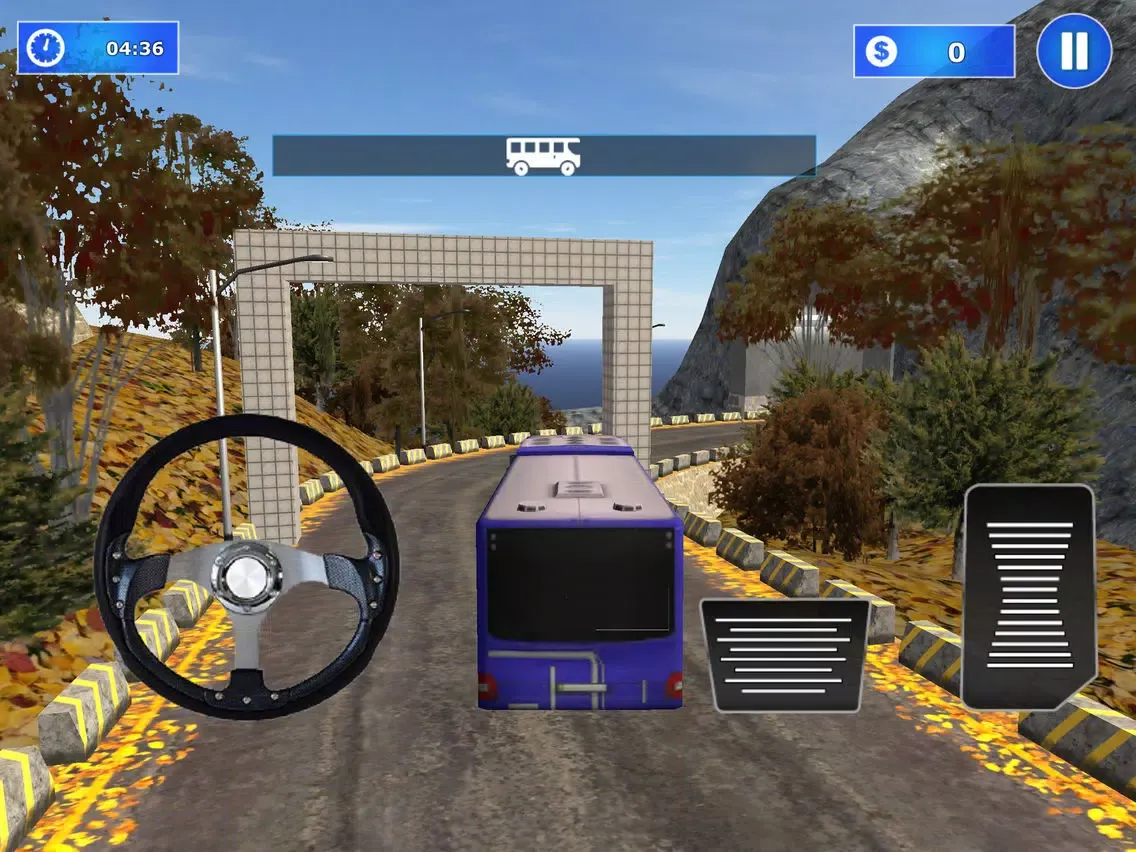 Zrzuty ekranu Offroad Mountain Bus Ramp iPad 