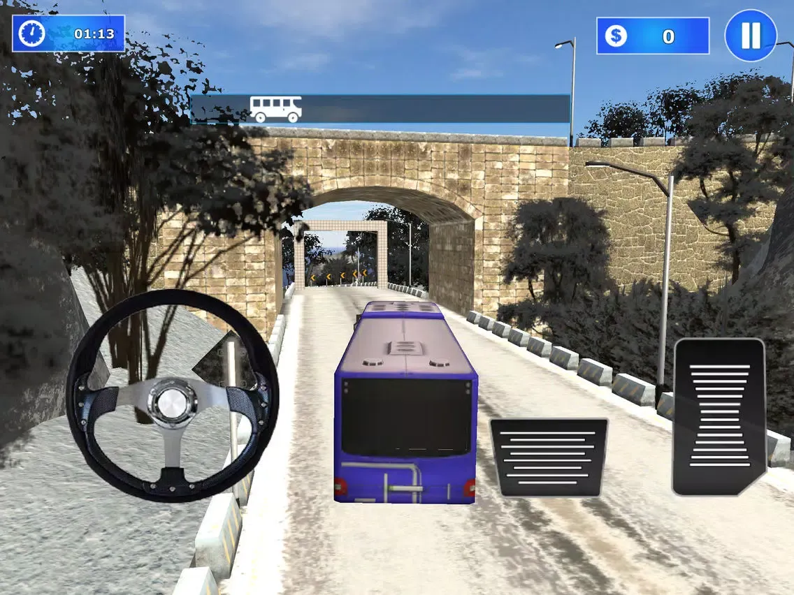 Zrzuty ekranu Offroad Mountain Bus Ramp iPad 
