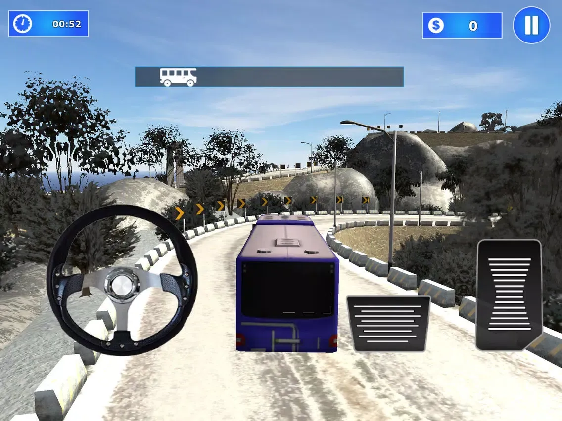Zrzuty ekranu Offroad Mountain Bus Ramp iPad 