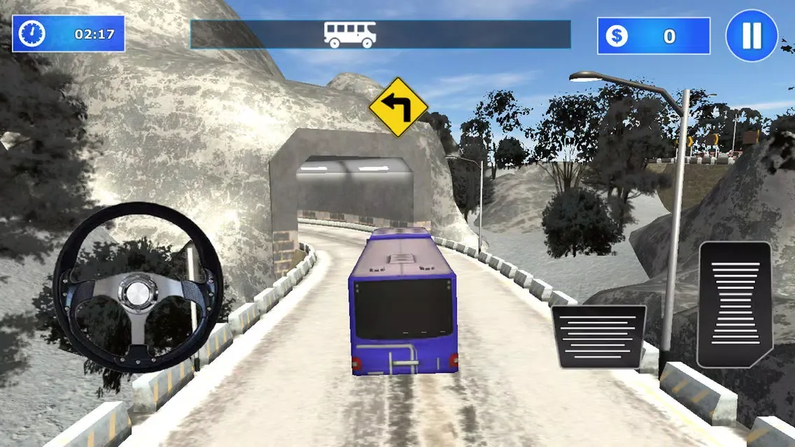 Zrzuty ekranu Offroad Mountain Bus Ramp