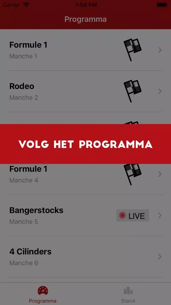 Tangkapan skrin Mab Club Texel