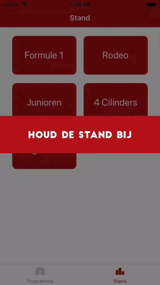 Tangkapan skrin Mab Club Texel