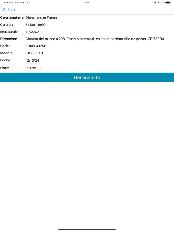 صور Instalación iPad 