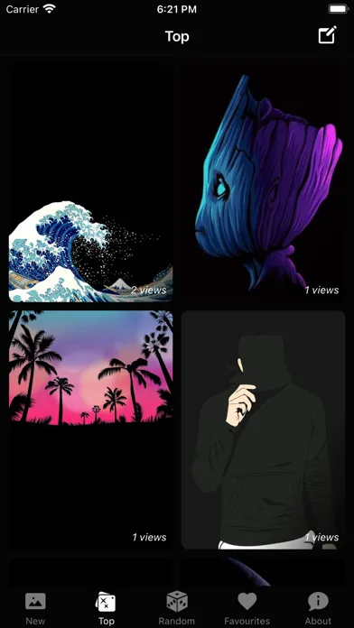 Amoled Wallpaper Screenshots