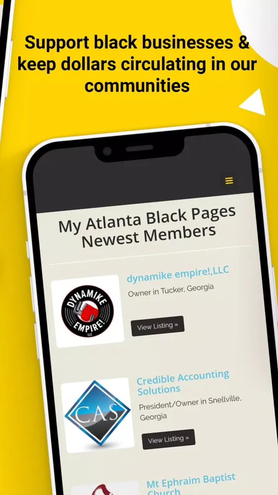 Screenshot di My Atlanta Black Page