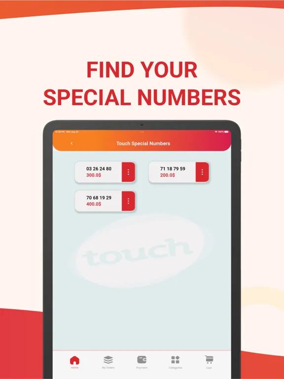 MAB Telecom iPad  스크린샷