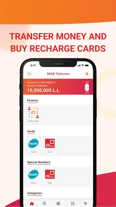 MAB Telecom 스크린샷