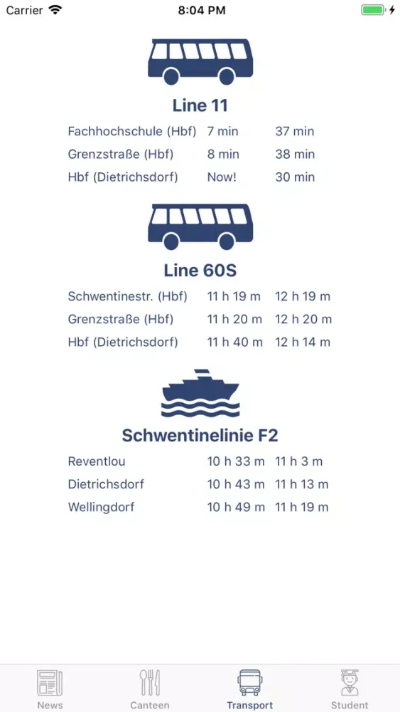 Ảnh chụp màn hình của FH Kiel