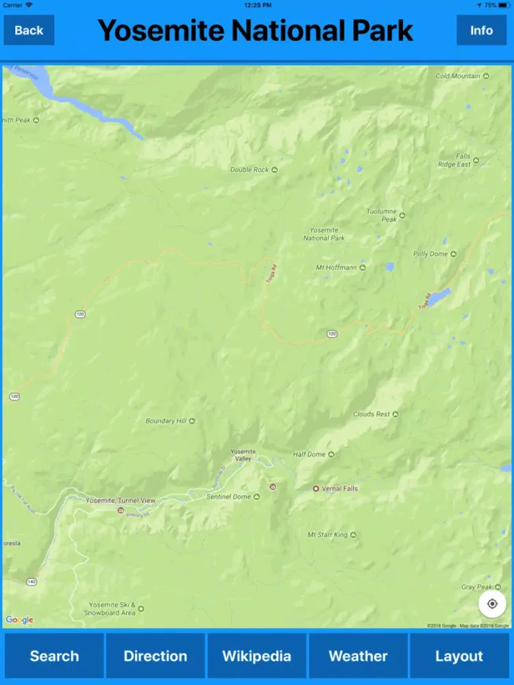 US National Parks Explorer MGR iPad  Screenshots