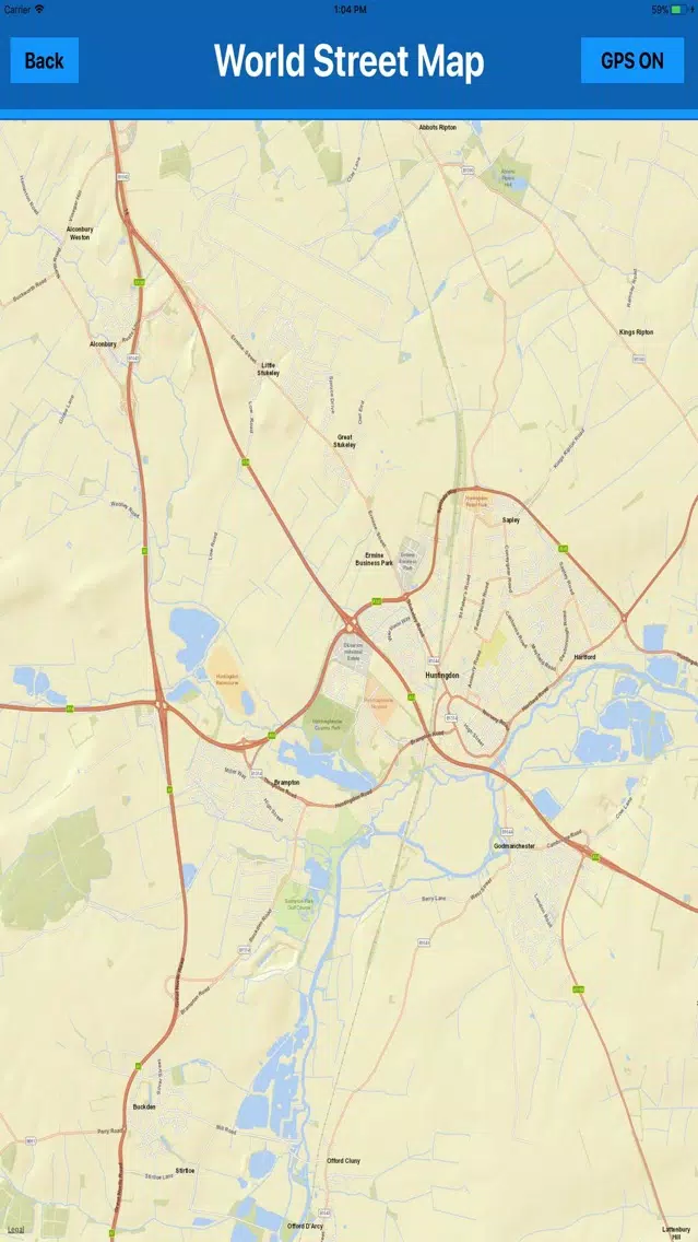 Tangkapan layar Global Maps All in one map MGR
