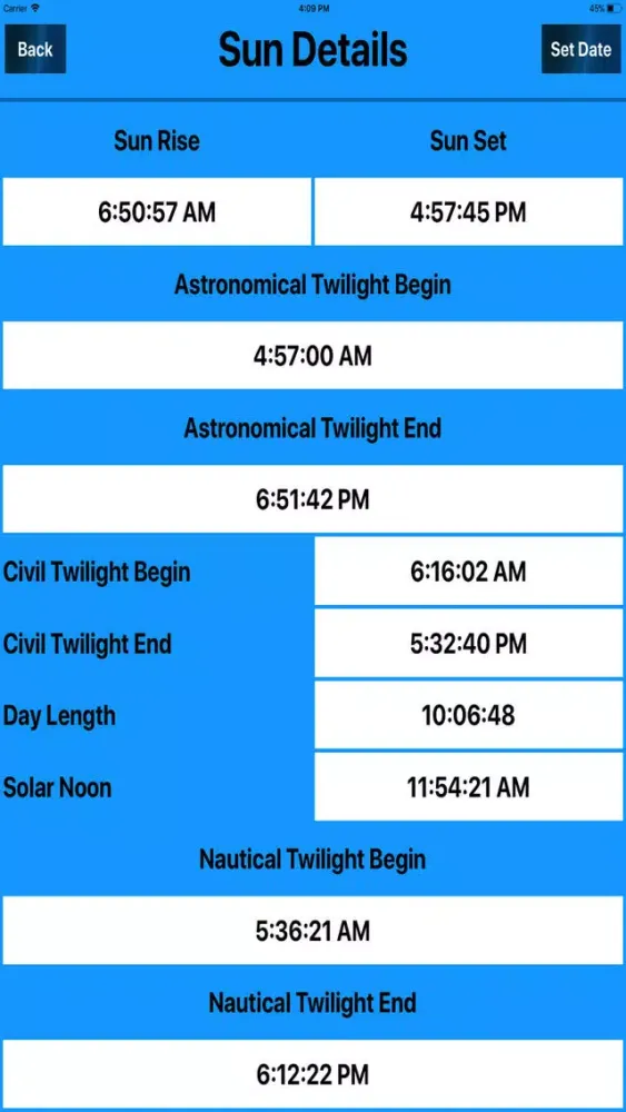 Sun Moon RISE & SET স্ক্রিনশট