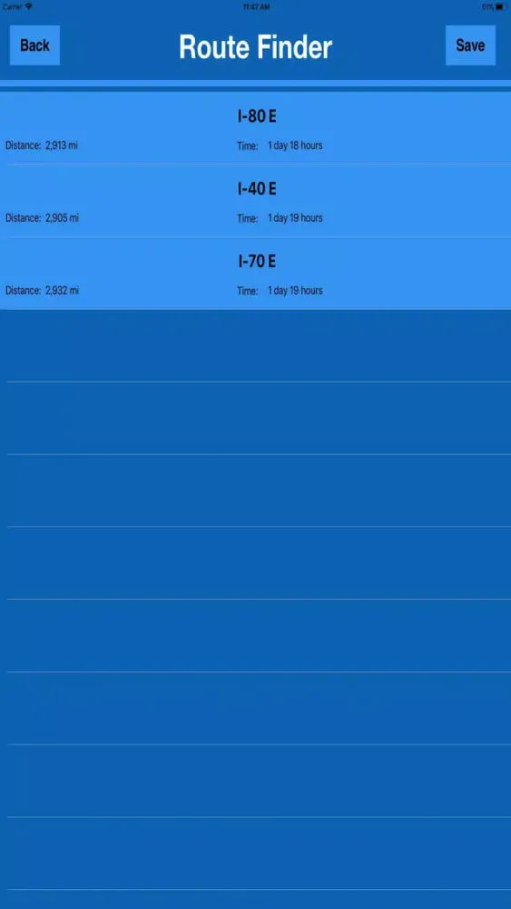 Directions & Map Navigator MGR Screenshots