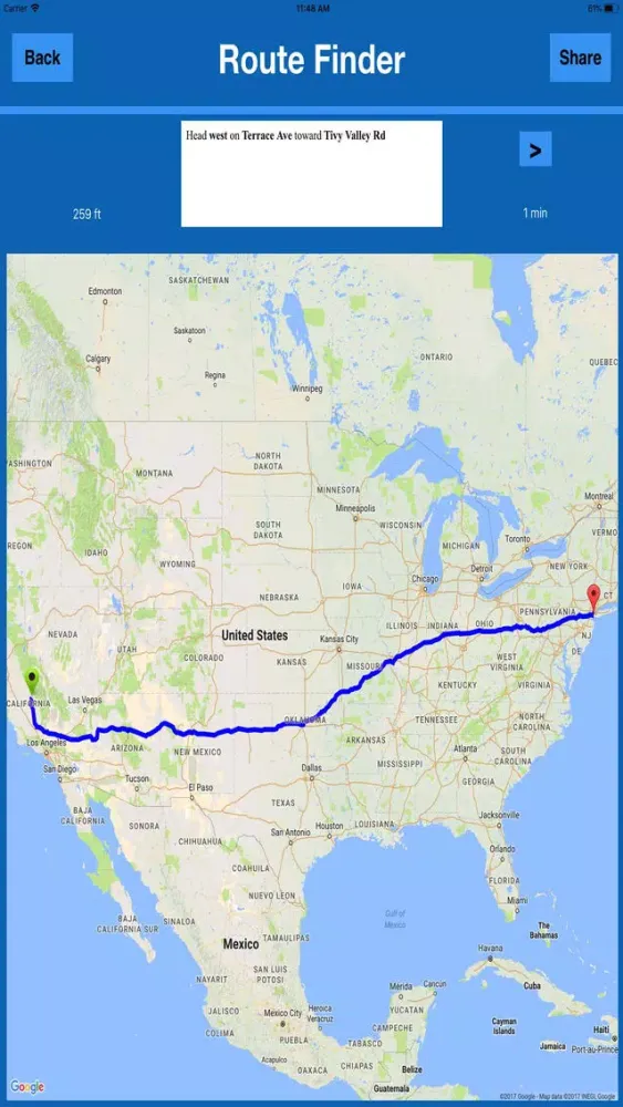 Directions & Map Navigator MGR Screenshots